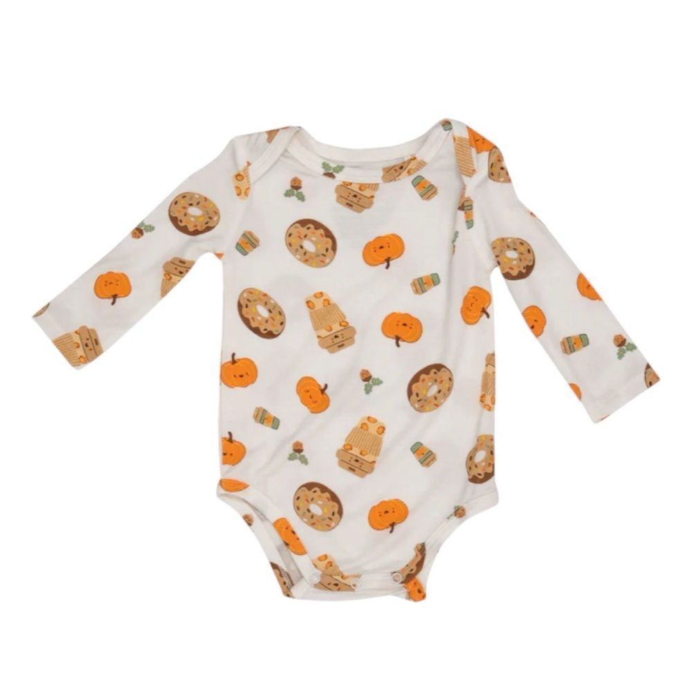 Angel Dear Bodysuit, Pumpkin Spice Latte, Size 3-6 Months NWT